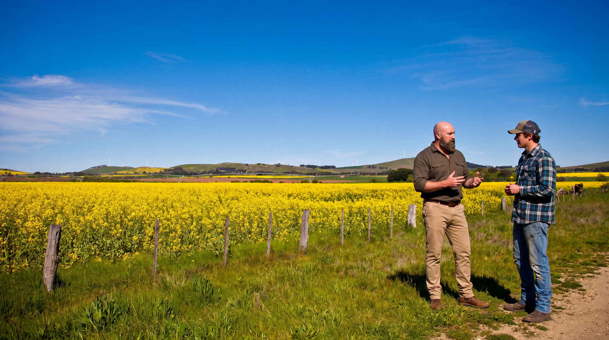 Agribusiness consultant in the field